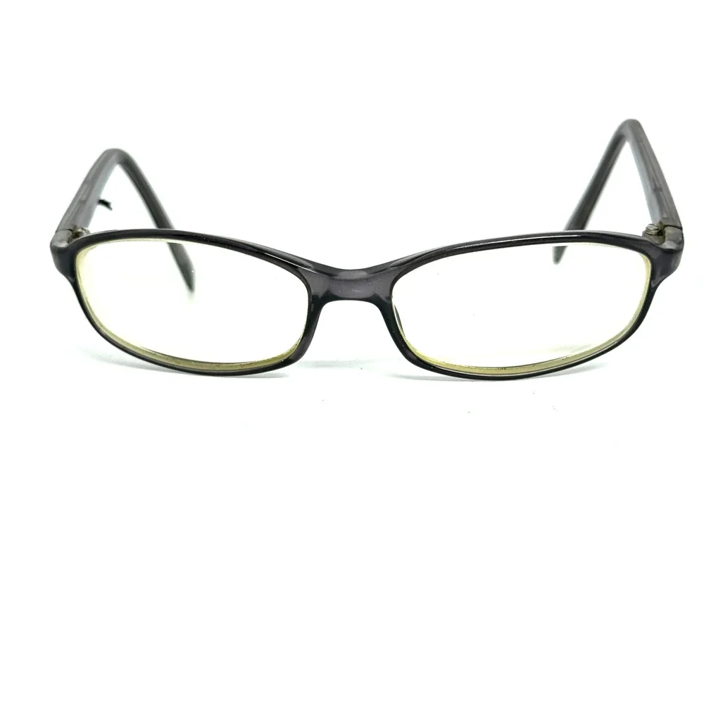 GUCCI GG 1515 ZX8 Eyeglasses Frames Gray Full RIm‎ USed H19050
